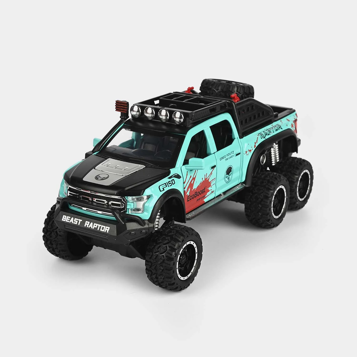 Premium Die-Cast Model Car with Light & Sound