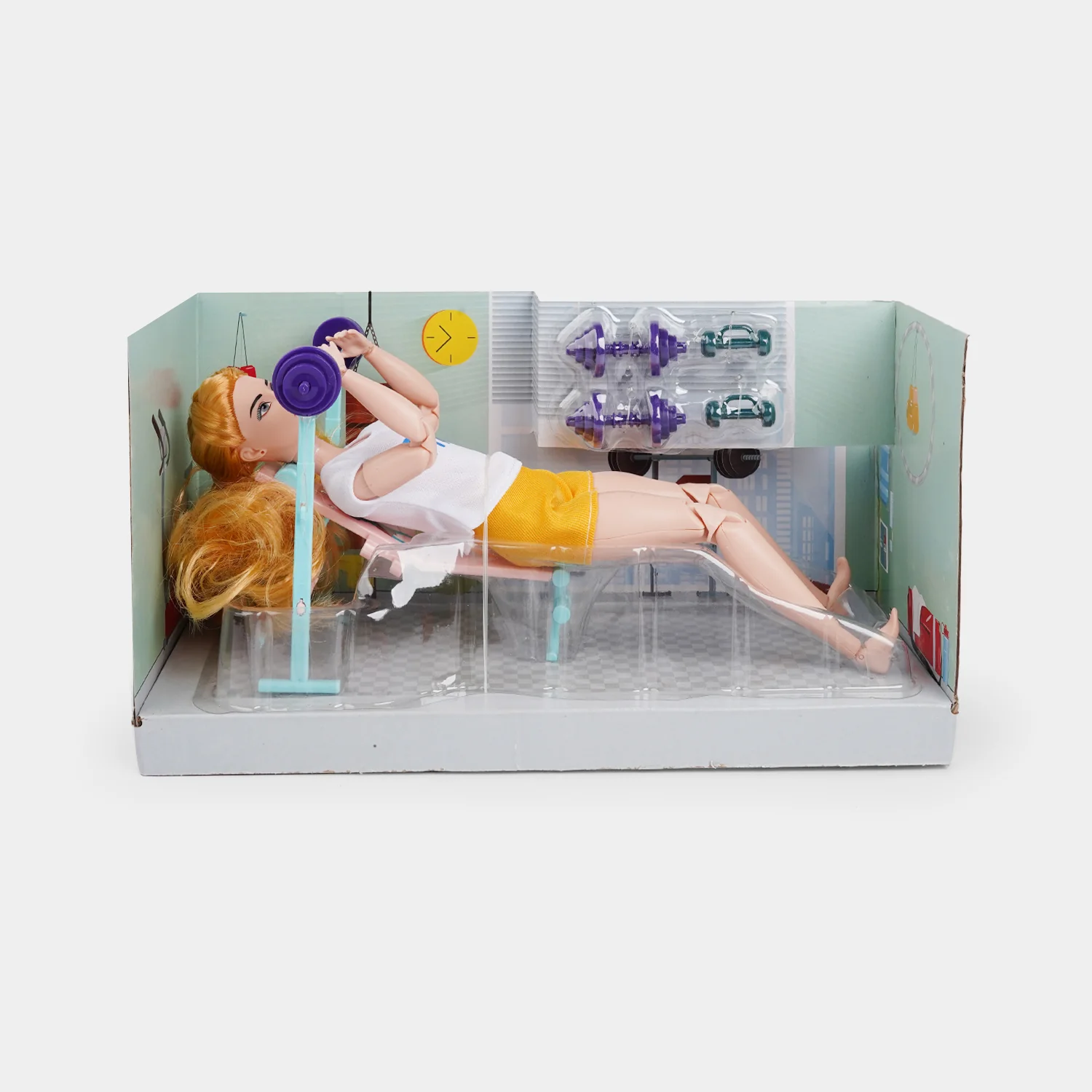FASHION DOLL WITH MOVEABLE JOINT TOY FOR GIRLS - Image 2