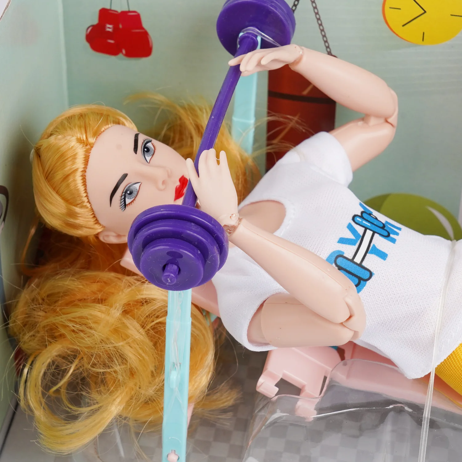 FASHION DOLL WITH MOVEABLE JOINT TOY FOR GIRLS - Image 3