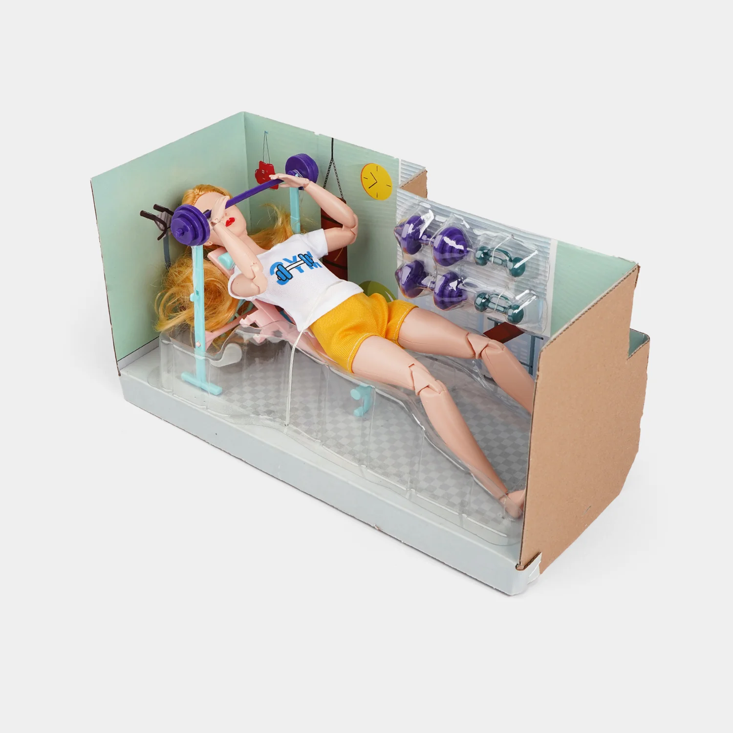 FASHION DOLL WITH MOVEABLE JOINT TOY FOR GIRLS - Image 5