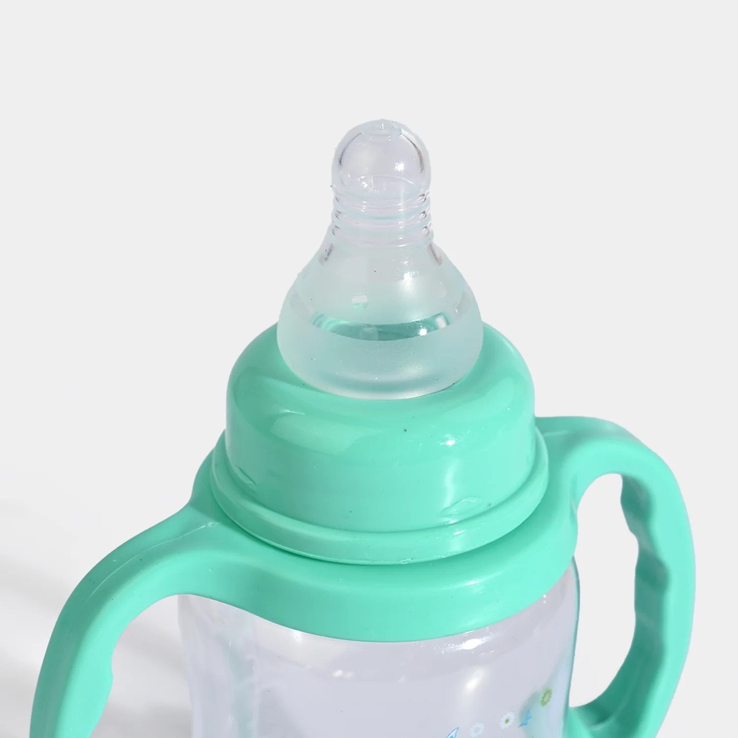 Lyfe Baby Plastic Feeding Bottle 5Oz |150ml |Basic Natural Green - Image 4
