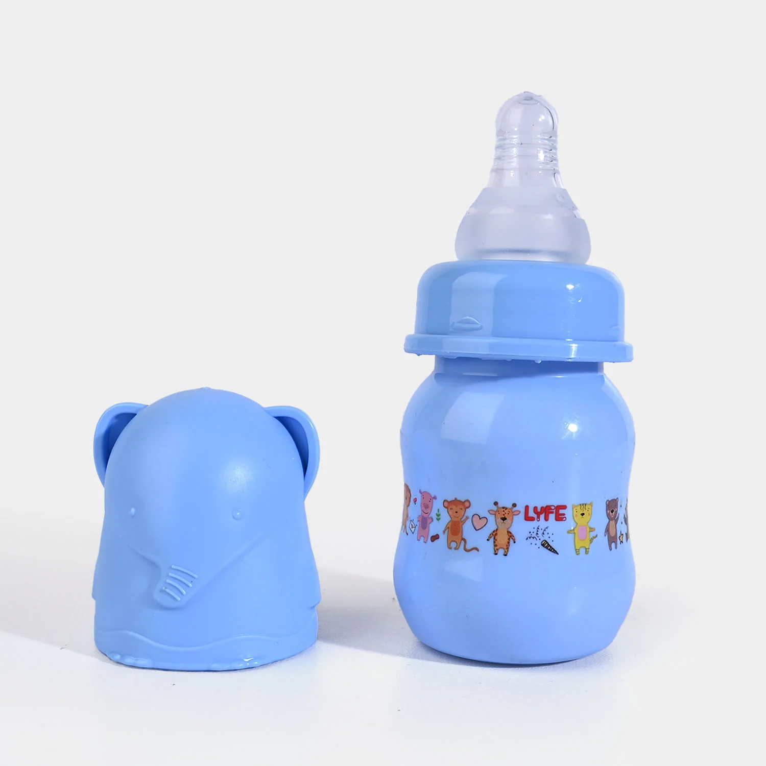 Lyfe Baby Plastic Feeding Bottle 2Oz |60ml |Blue - Image 2