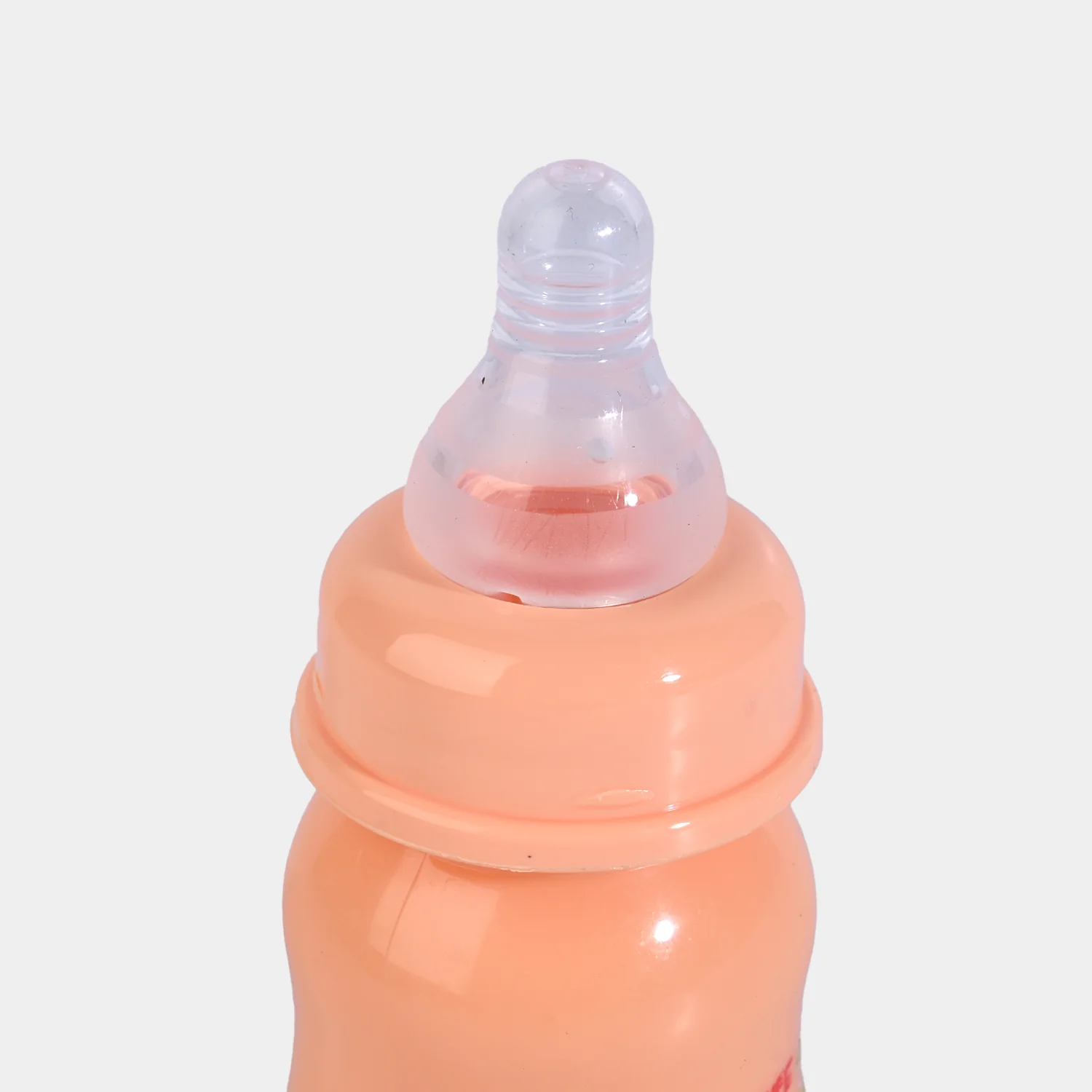 Lyfe Baby Plastic Feeding Bottle 2Oz |60ml |- Orange - Image 4