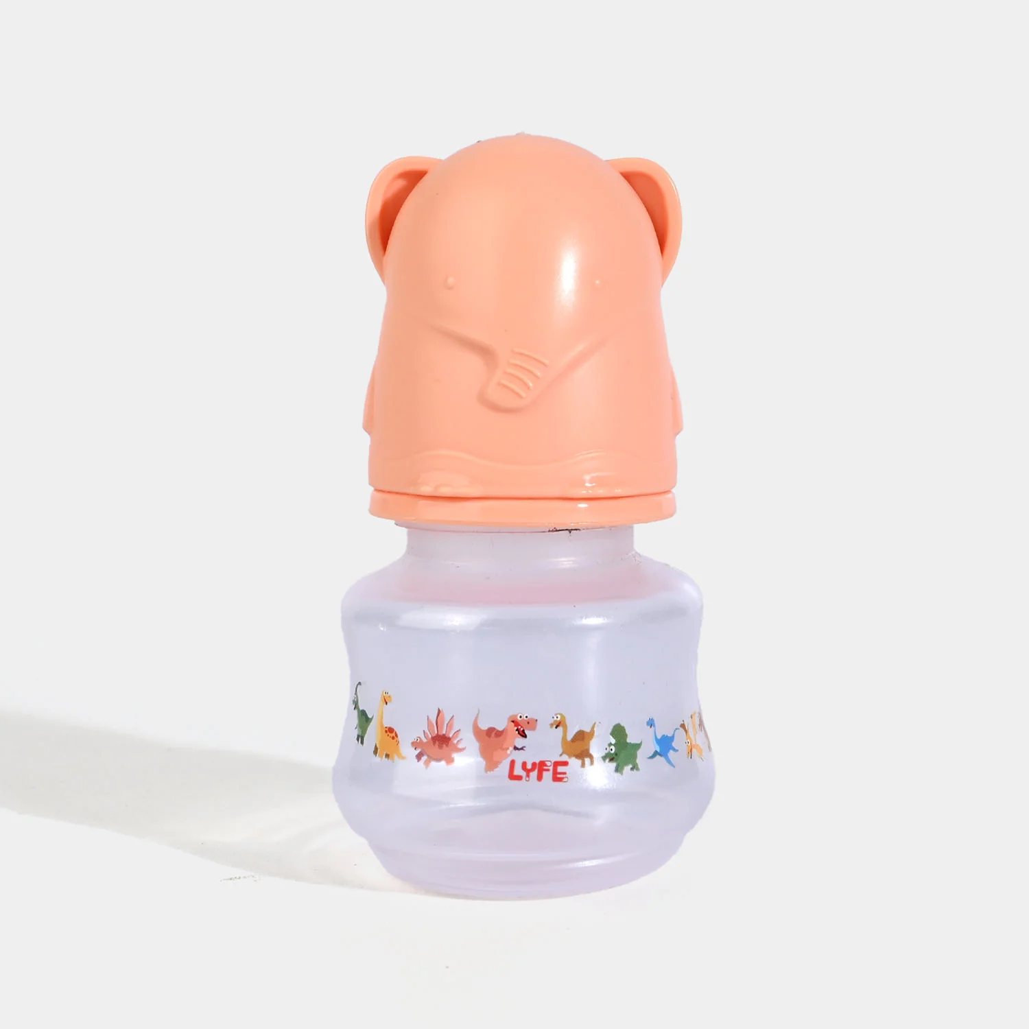 Lyfe Baby Plastic Feeding Bottle 2Oz |60ml |- Orange