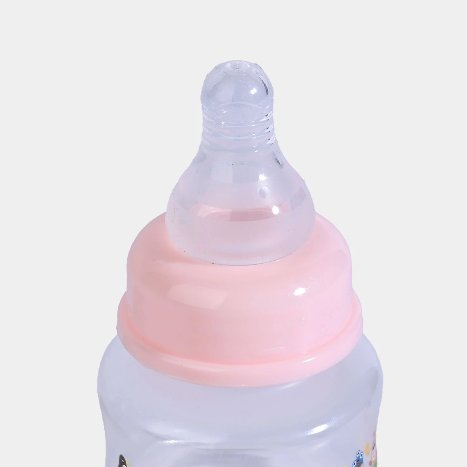 Lyfe Baby Plastic Feeding Bottle 2Oz |60ml |- Pink - Image 4