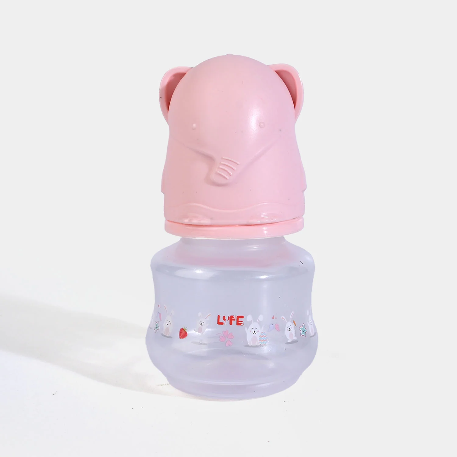 Lyfe Baby Plastic Feeding Bottle 2Oz |60ml |- Pink