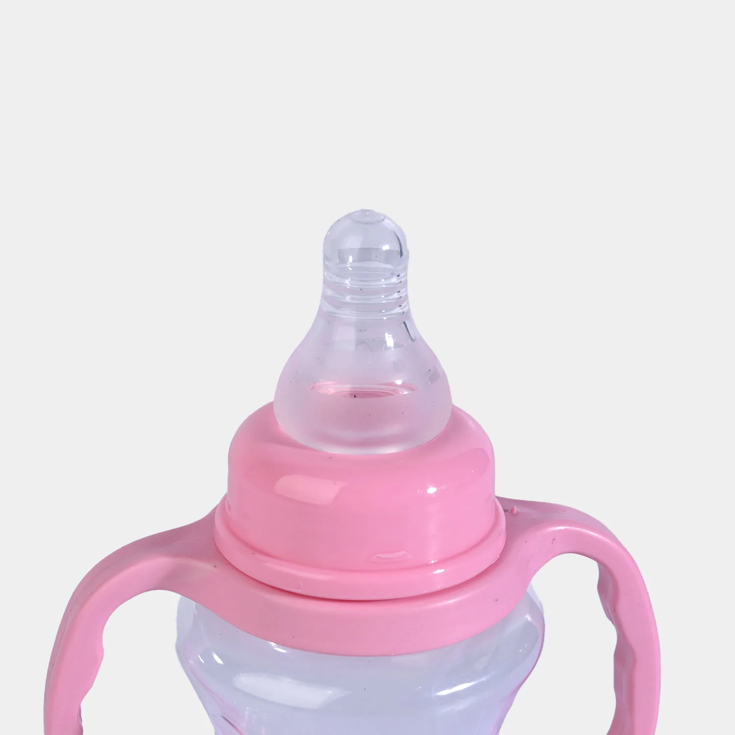 Baby Plastic Feeding Bottle 5Oz | 150ml | Pink - Image 4
