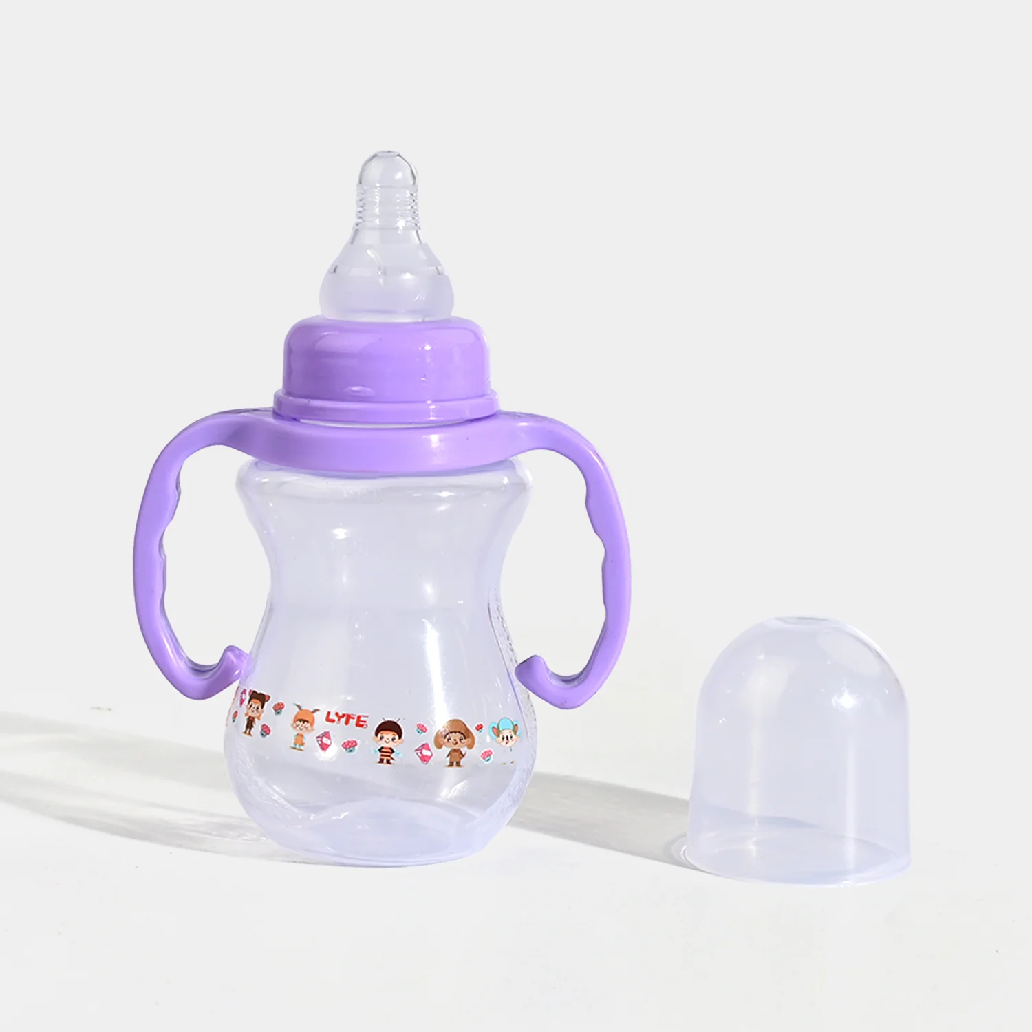 Lyfe Baby Plastic Feeding Mug 5Oz |150ml |Purple - Image 2