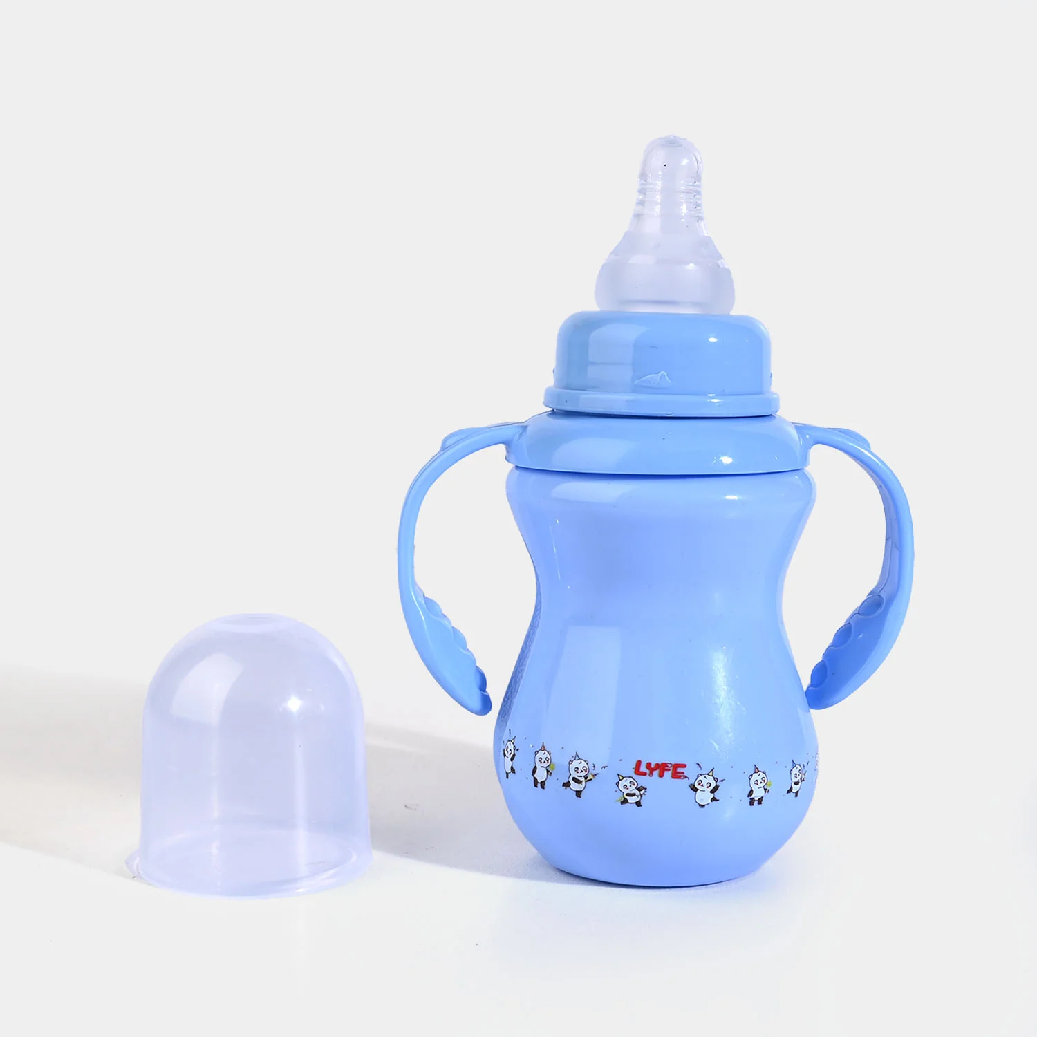 Baby Plastic Feeding Bottle 5Oz | 150ml | Blue - Image 2