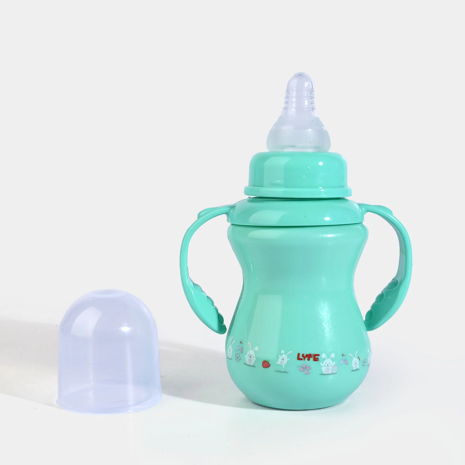 Baby Plastic Feeding Bottle 5Oz | 150ml | Green - Image 2