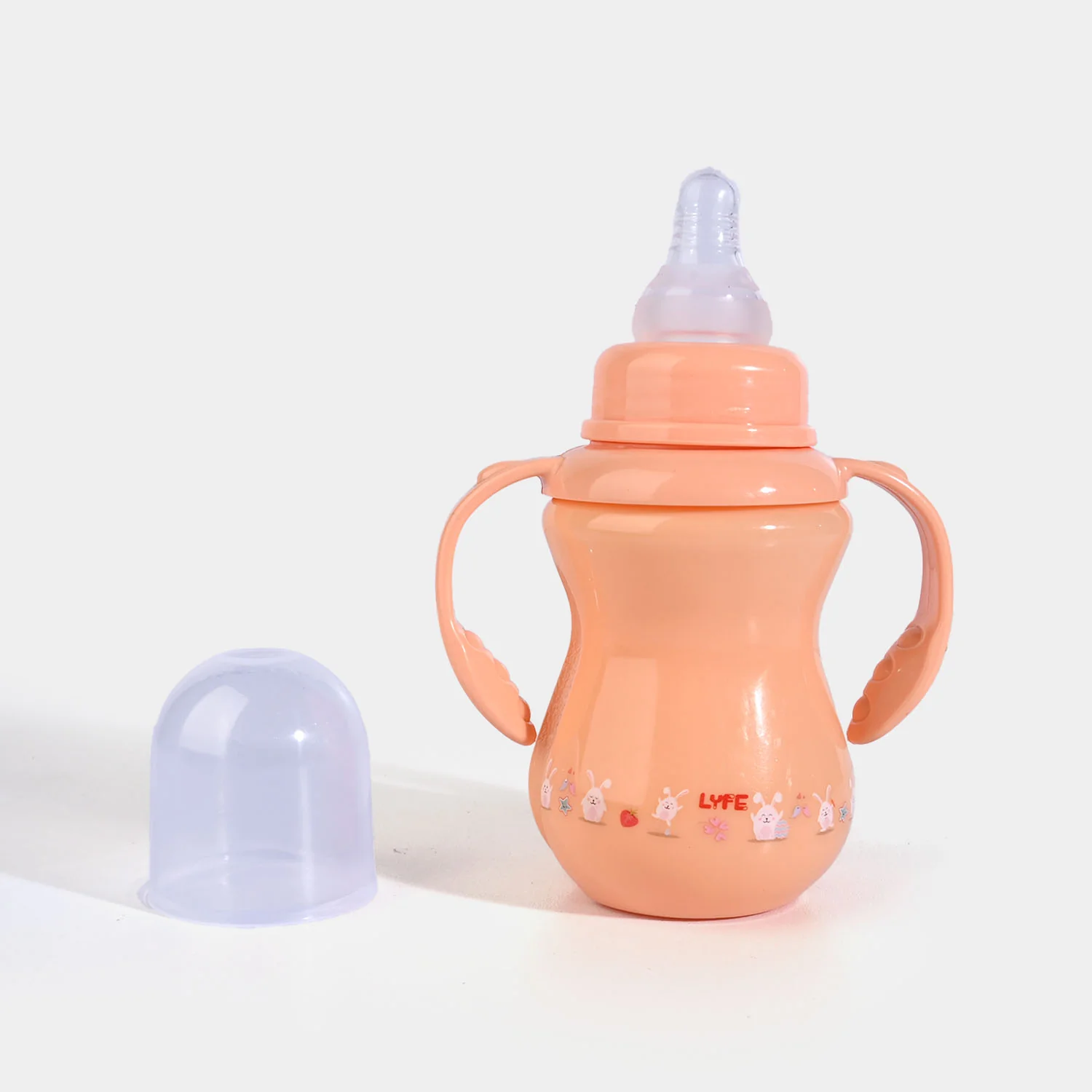 Lyfe Baby Plastic Feeding Mug 5Oz |150ml |Orange - Image 2