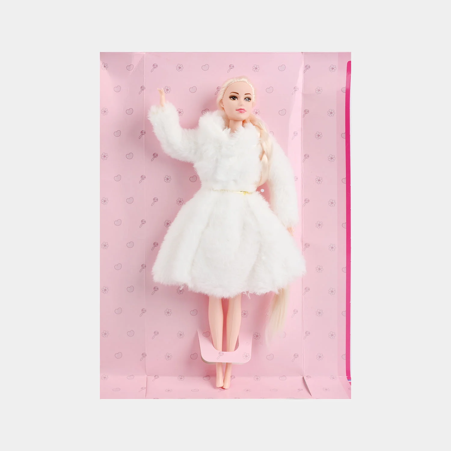 FASHION DOLL WITH MOVEABLE JOINT TOY FOR GIRLS - Image 2