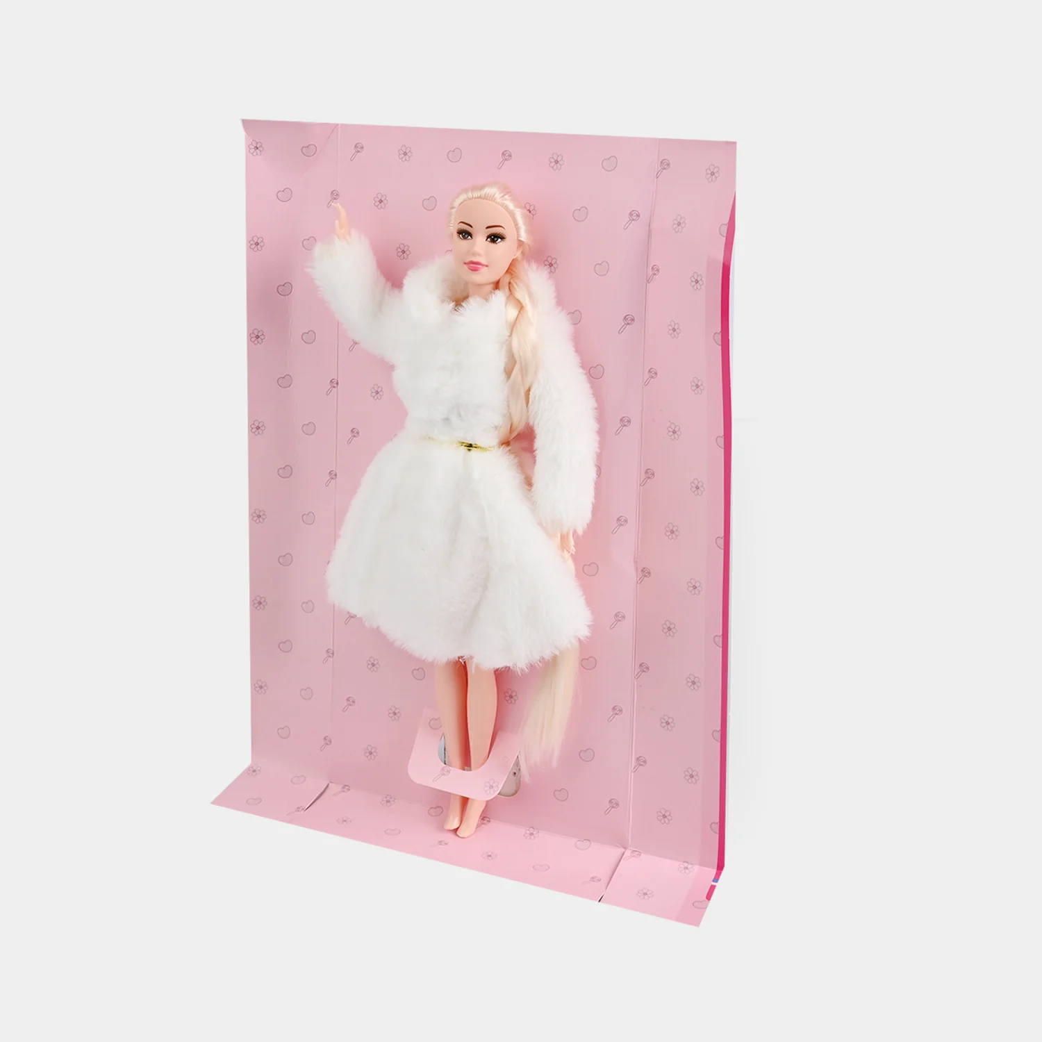 FASHION DOLL WITH MOVEABLE JOINT TOY FOR GIRLS - Image 4