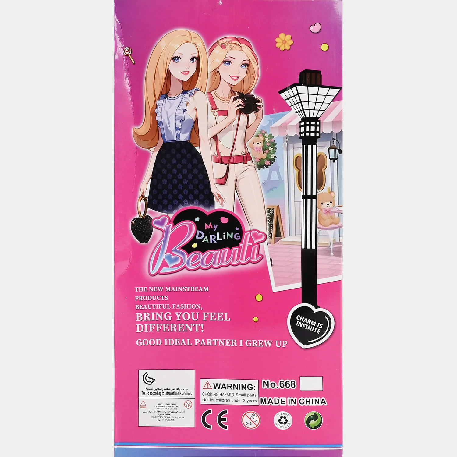 FASHION DOLL WITH MOVEABLE JOINT TOY FOR GIRLS - Image 5