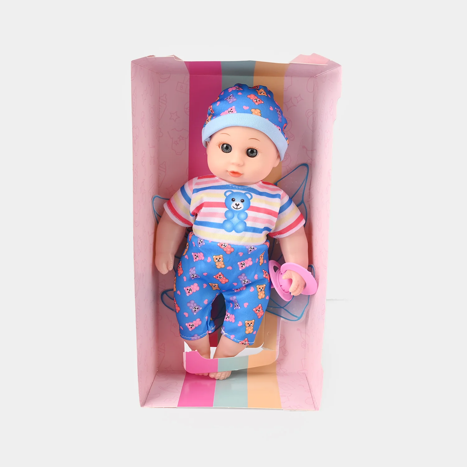 12 Inch Baby Doll With Pacifier - Image 2
