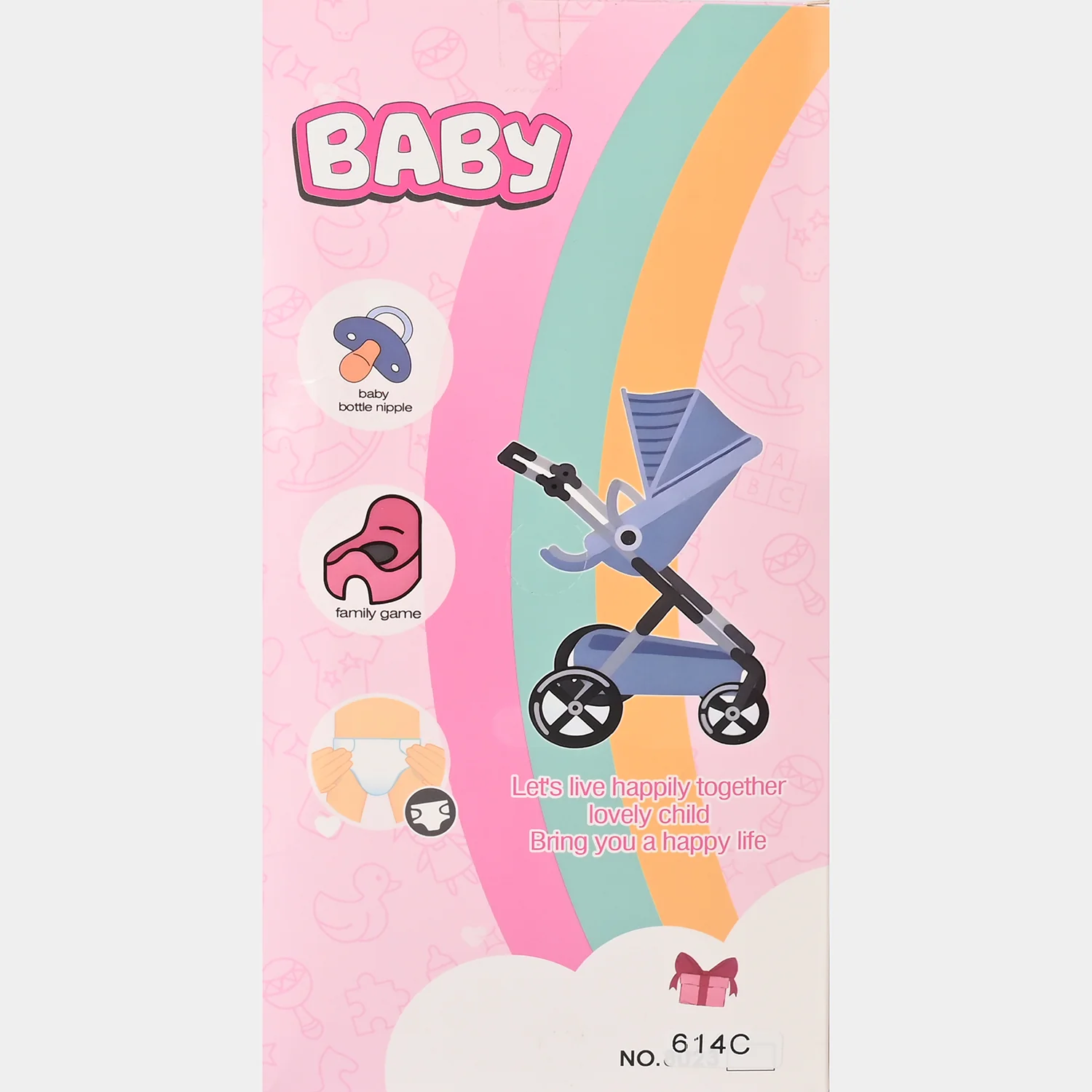 12 Inch Baby Doll With Pacifier - Image 5