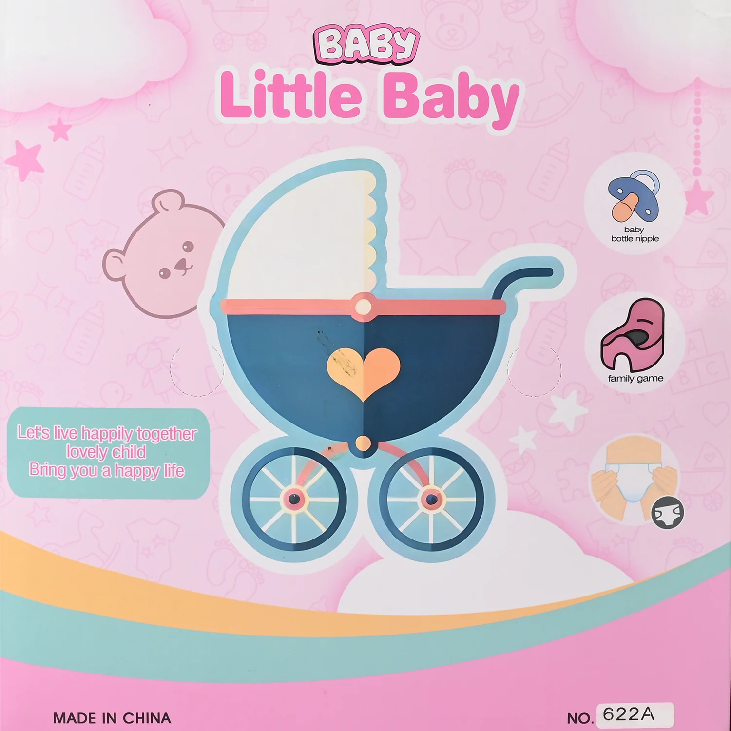 12 Inch Angel Dolls W/Pacifier 622A - Image 6