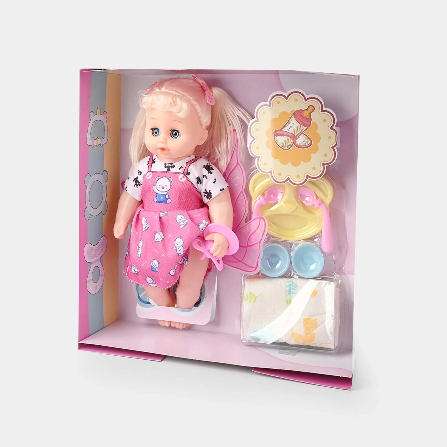 Cute Doll Set with Playful Accessories - Image 5