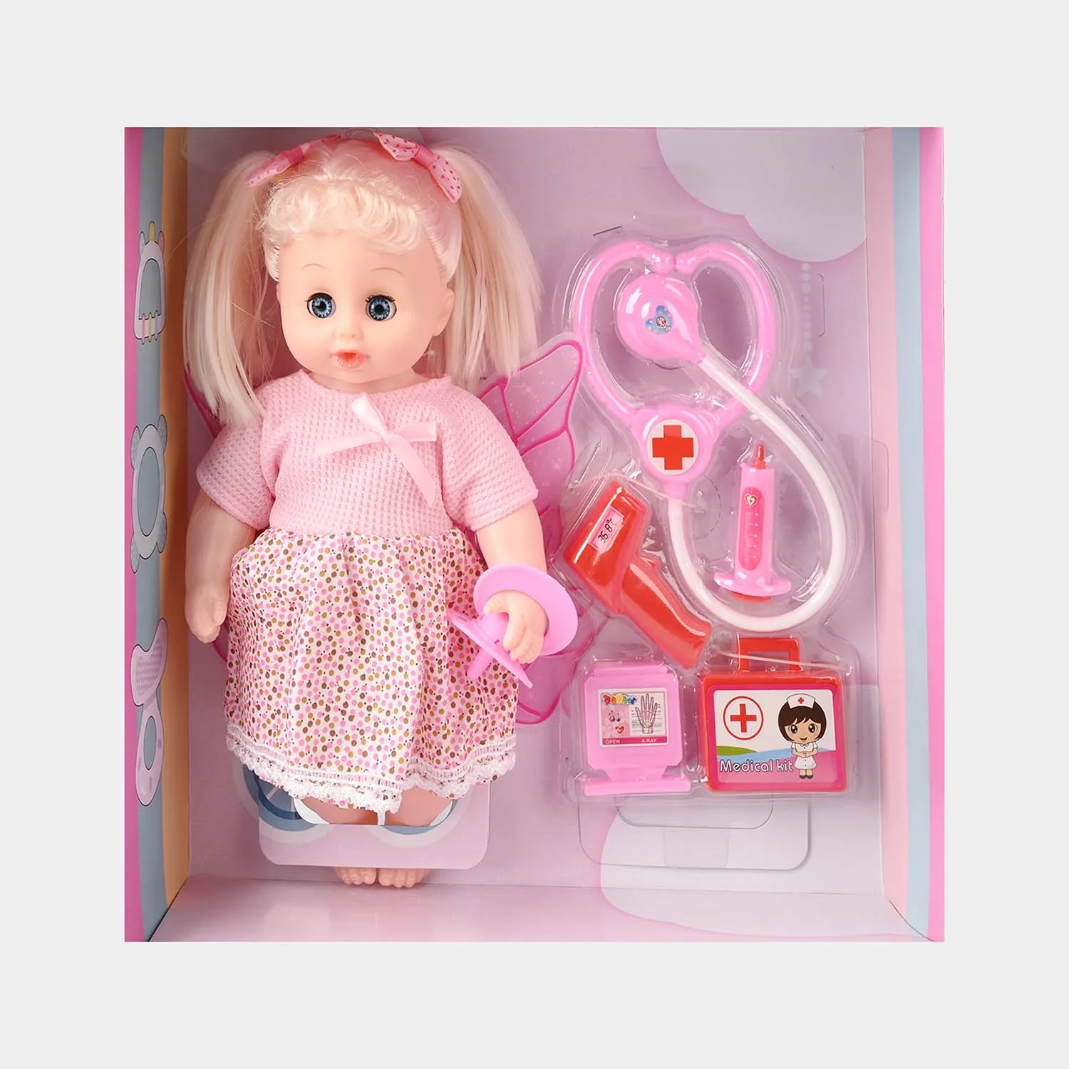 Cute Doll Set with Playful Accessories - Image 2