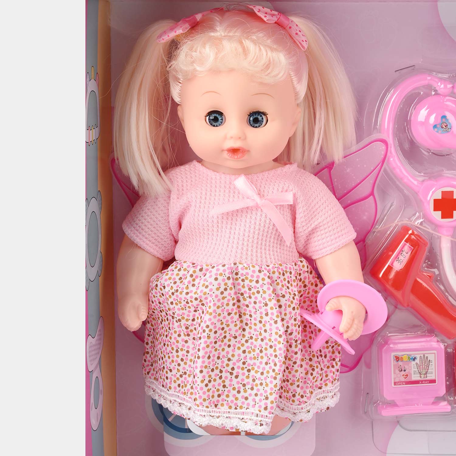 Cute Doll Set with Playful Accessories - Image 3