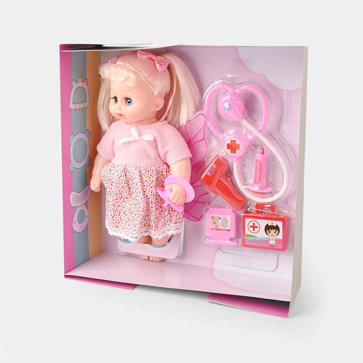 Cute Doll Set with Playful Accessories - Image 5