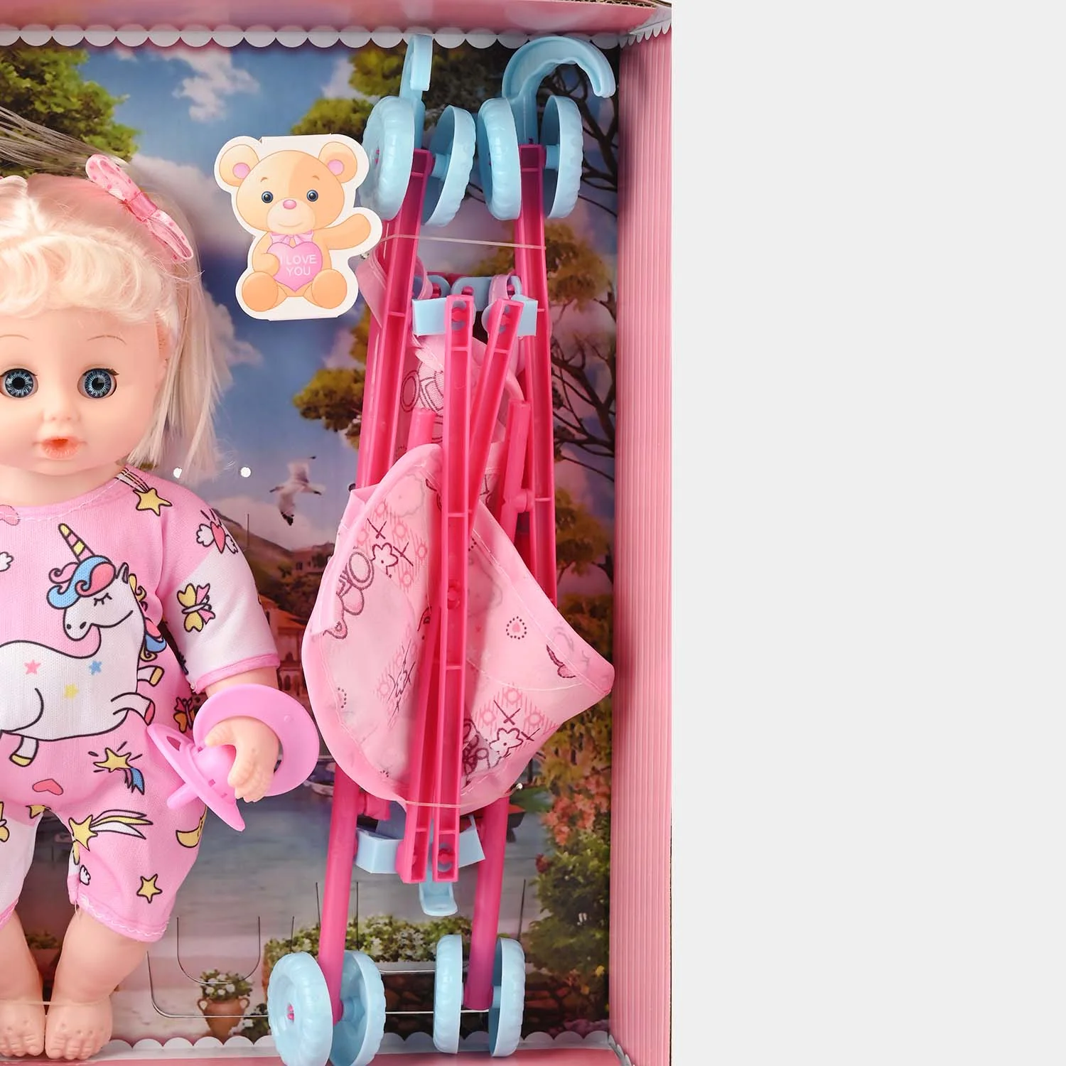 Cute Doll Set with Playful Accessories - Image 4