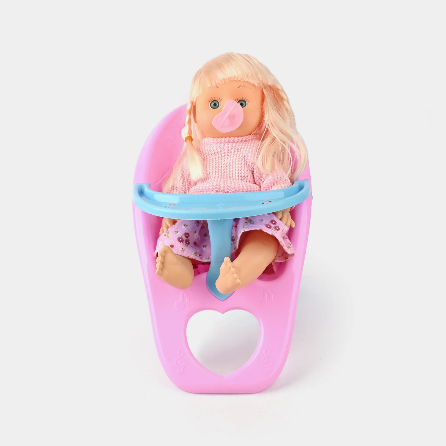 Baby Doll High Chair Playset | Baby Care Roleplay For Girls - Image 4