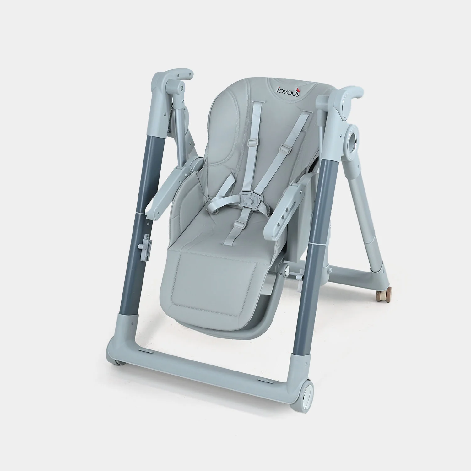 2-in-1 Convertible Baby High Chair Joyous | 11-6 Grey - Image 4