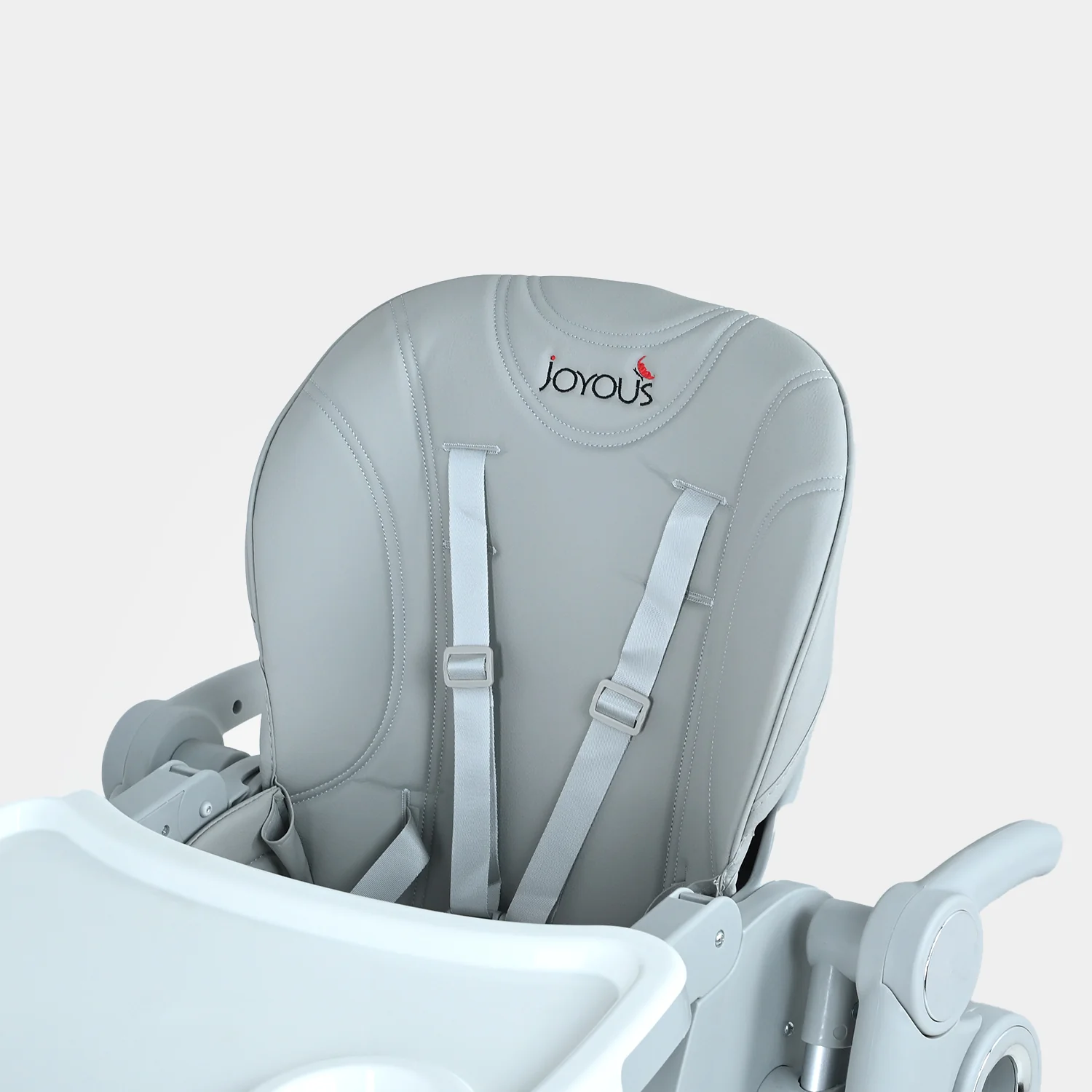 2-in-1 Convertible Baby High Chair Joyous | 11-6 Grey - Image 7