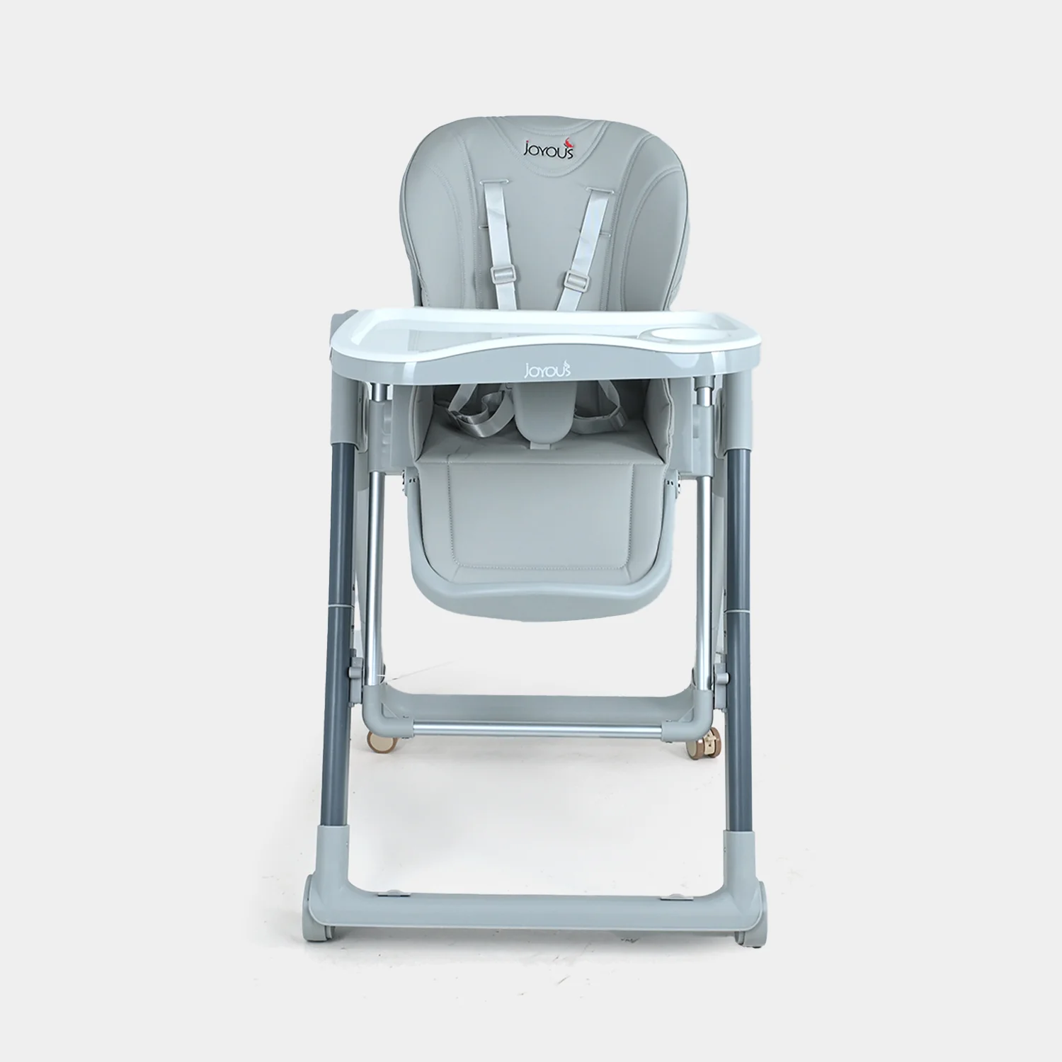2-in-1 Convertible Baby High Chair Joyous | 11-6 Grey - Image 9