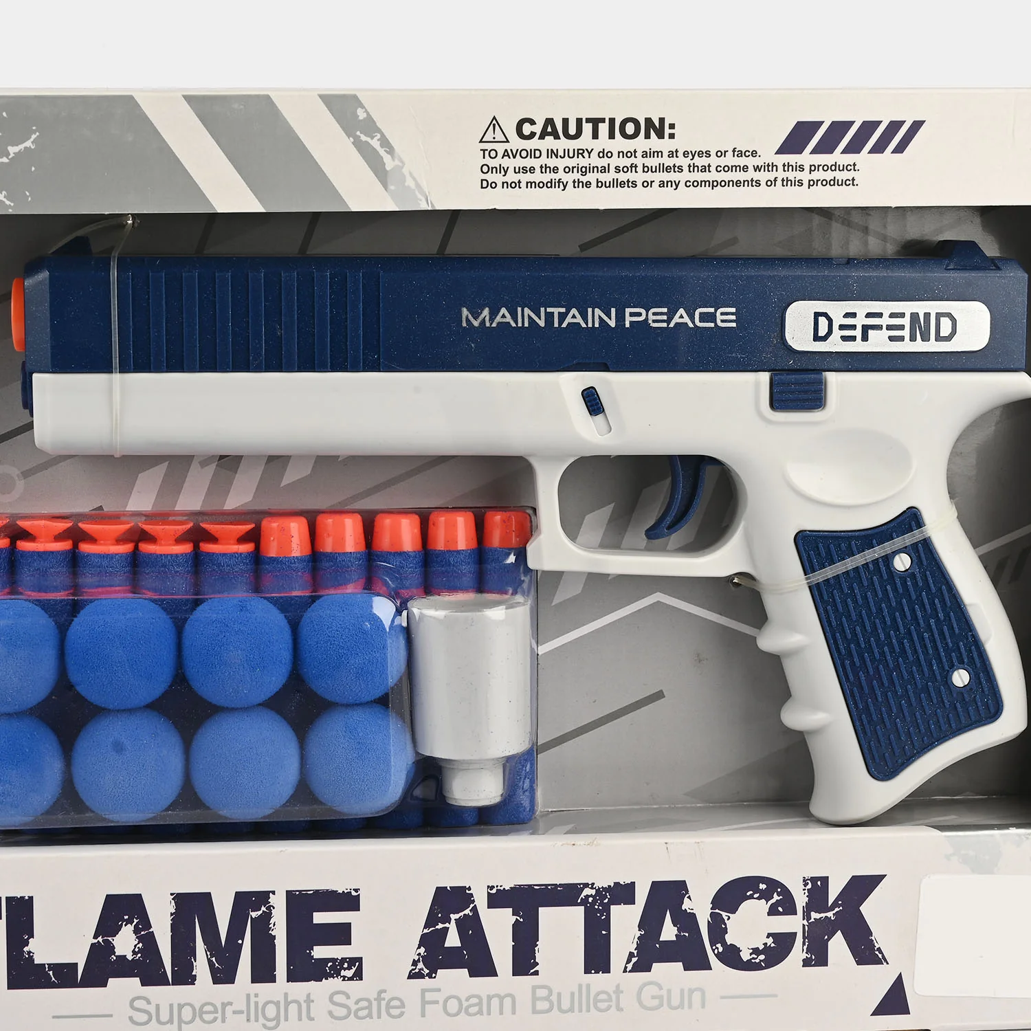 Flame Attack Super-Light Safe Foam Dart Blaster Toy - Image 2