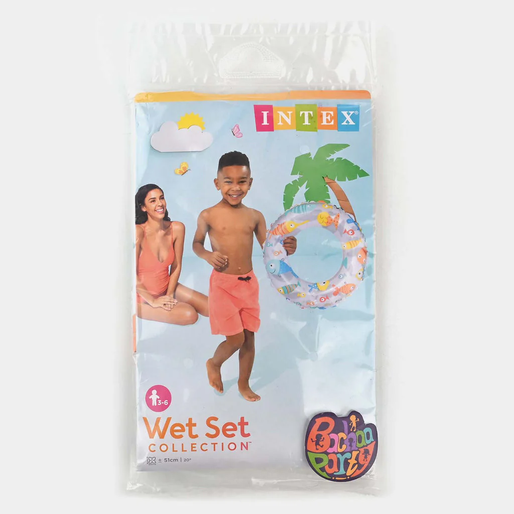 Intex Lively Print Inflatable Swim Rings - Image 2