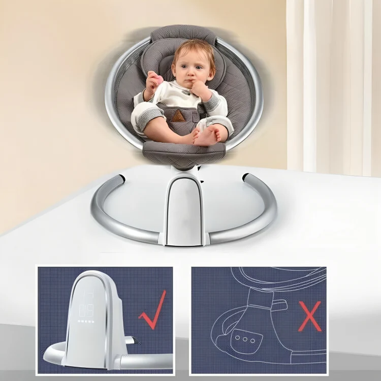 3-In-1 Deluxe Multi-Functional Swing/Bassinet (Mothercare)8012 - Image 4