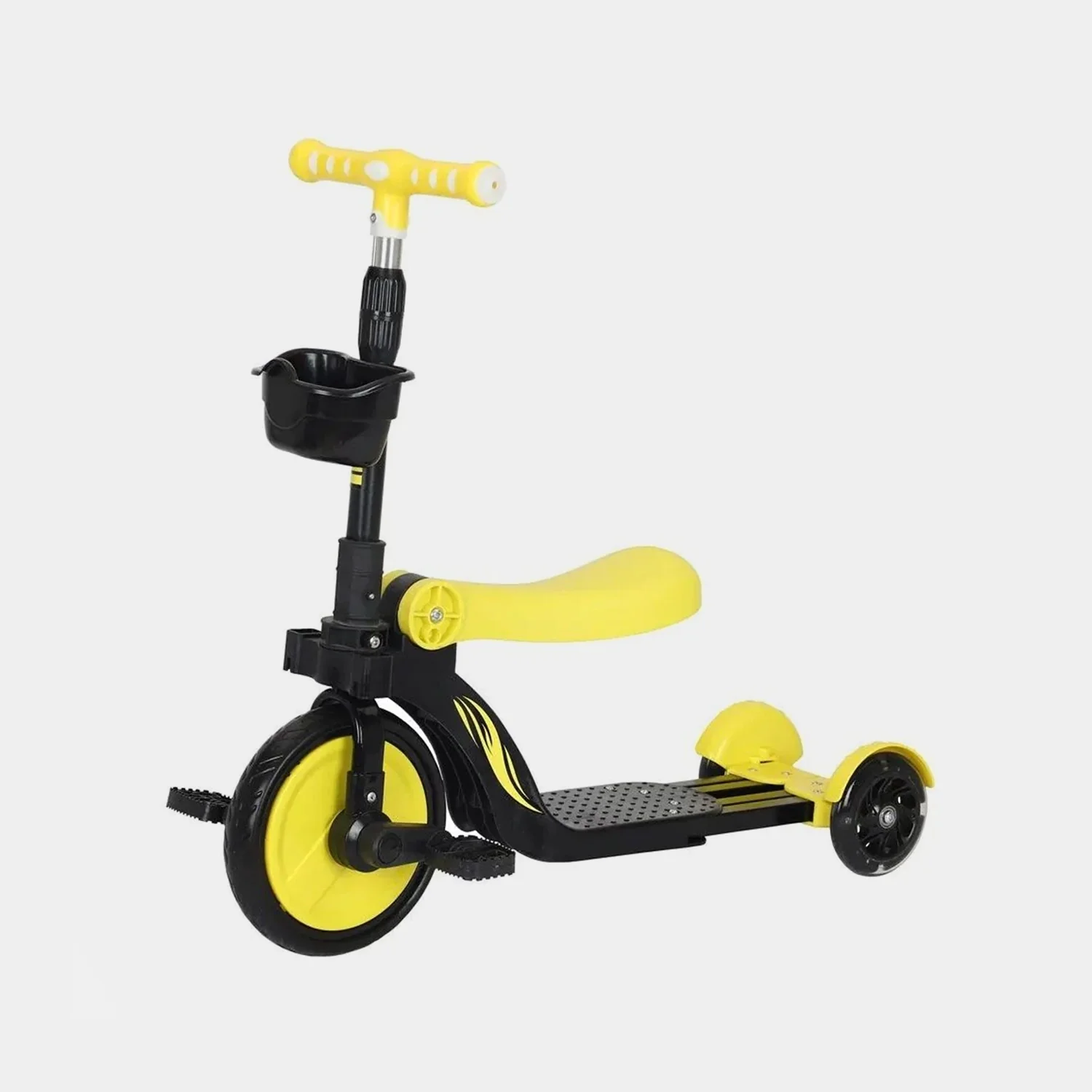 3 in 1 Multi-Functional Tricycle – Balance Wheel Scooter