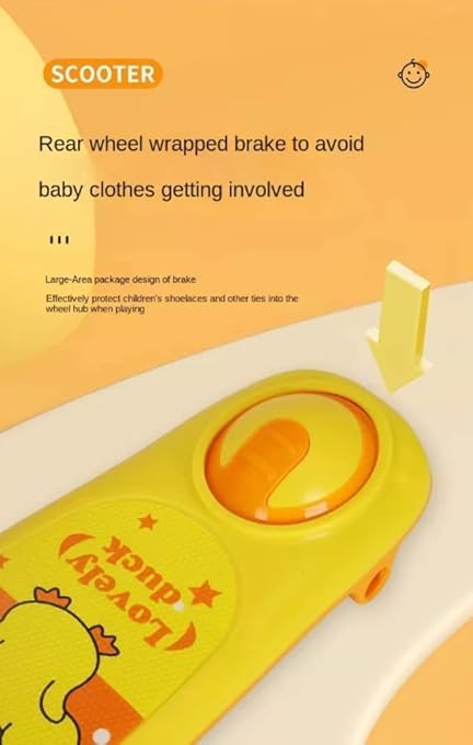 Adjustable height 3 Wheel Scooter with LED lights for Kids - Image 5
