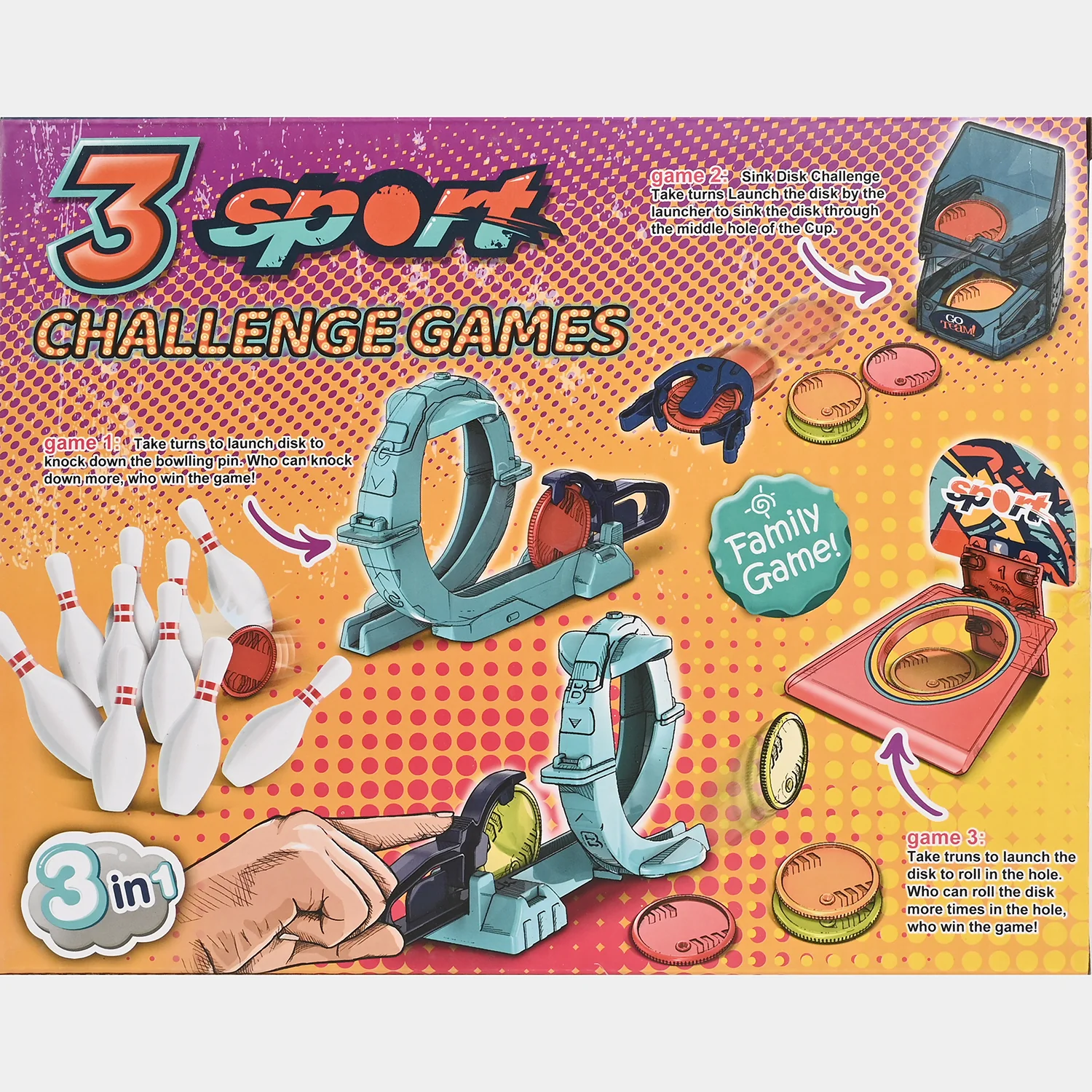 3-in-1 Challenge Games Set - Image 3