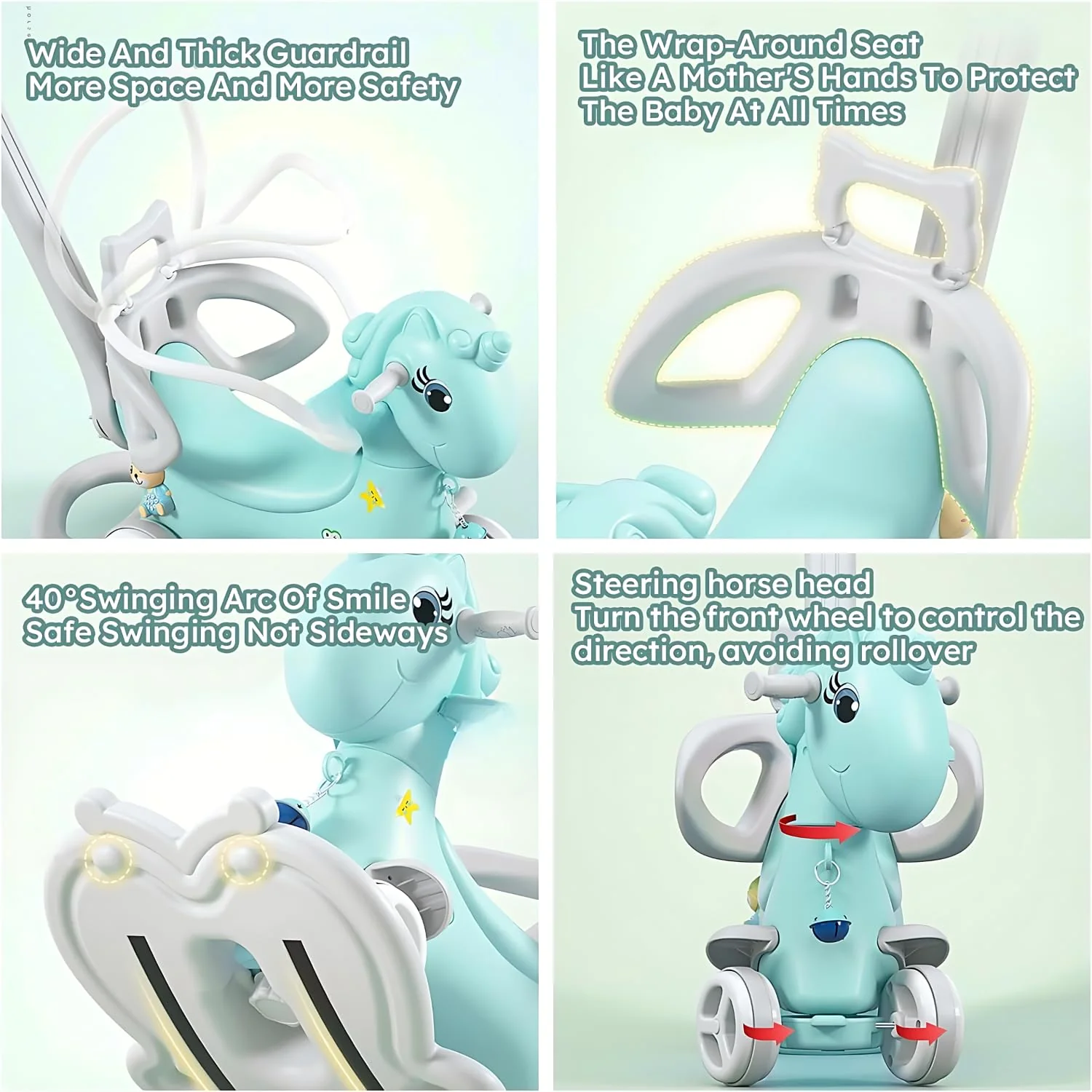 4 in 1 Rocking Horse - Image 3