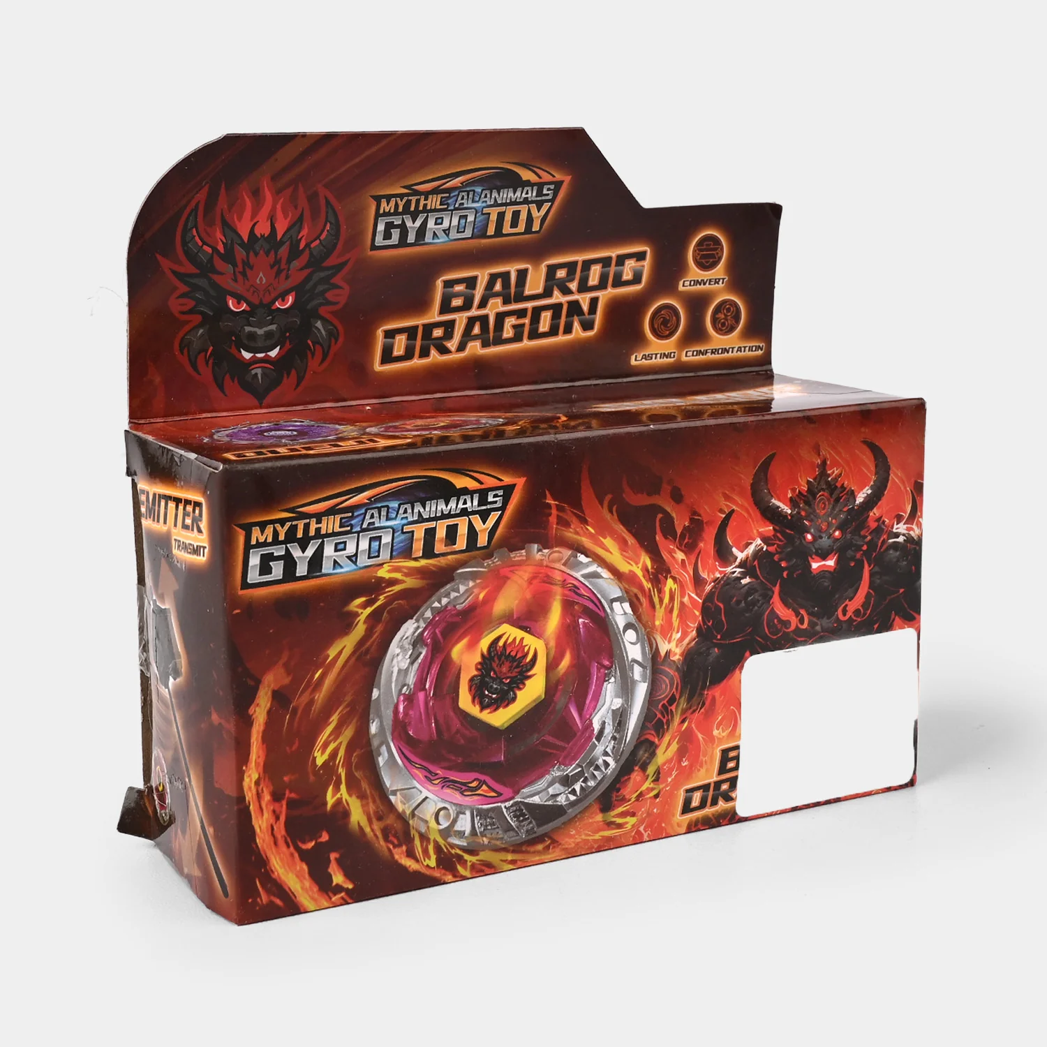 4D Burst Spinning Top Gyro Battle Set For Kids - Image 3