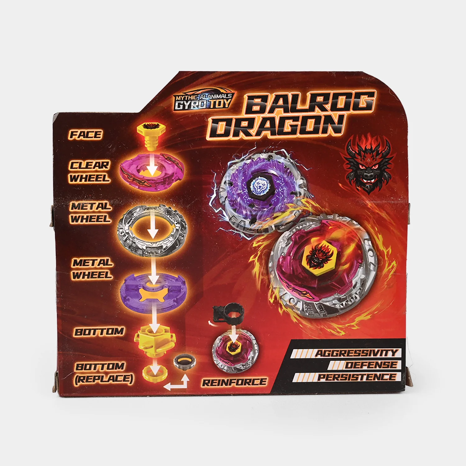 4D Burst Spinning Top Gyro Battle Set For Kids - Image 6