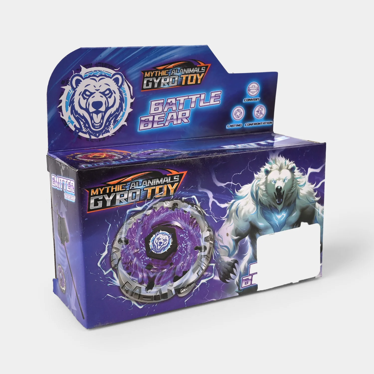 4D Burst Spinning Top Gyro Battle Set For Kids - Image 3