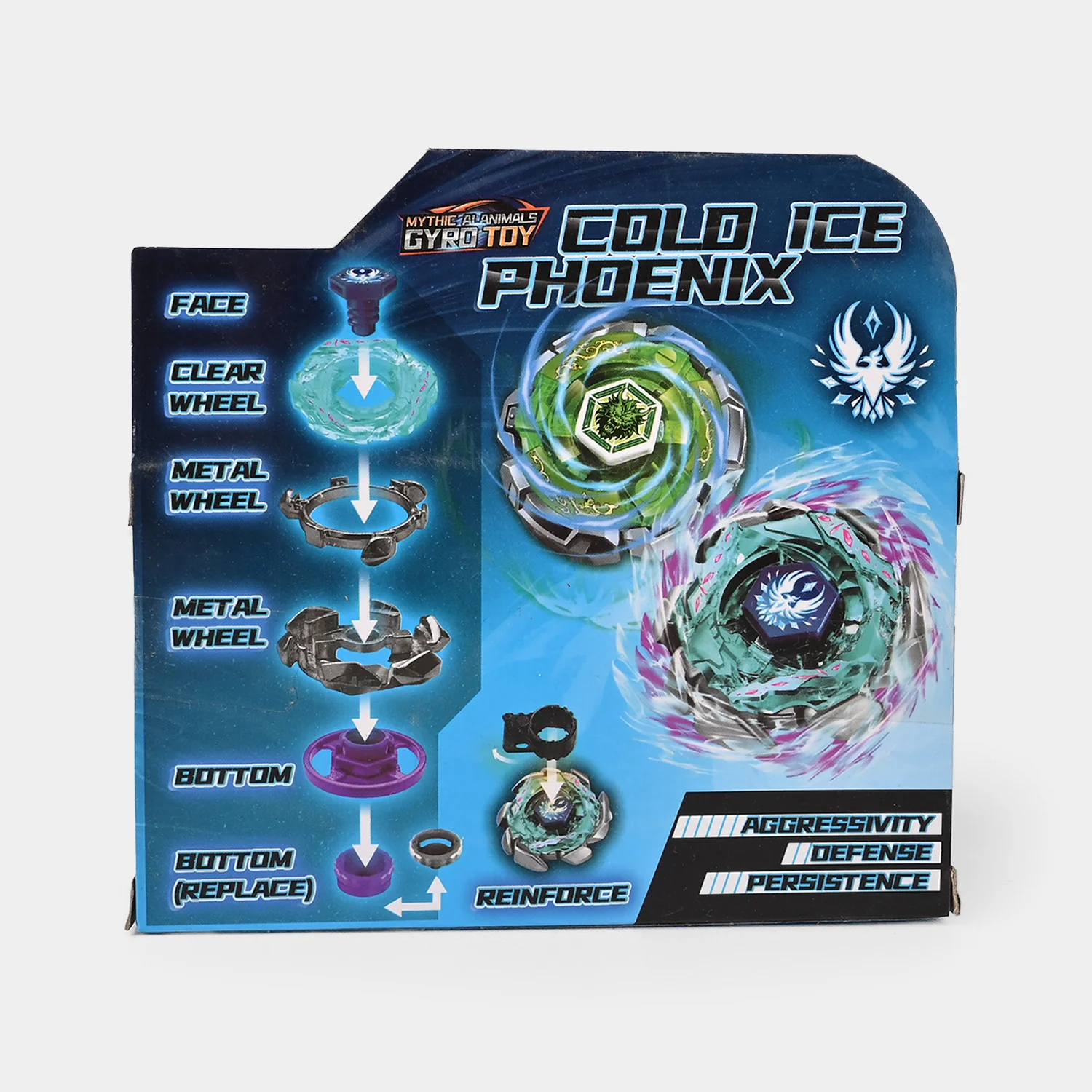 4D Burst Spinning Top Gyro Battle Set For Kids - Image 6