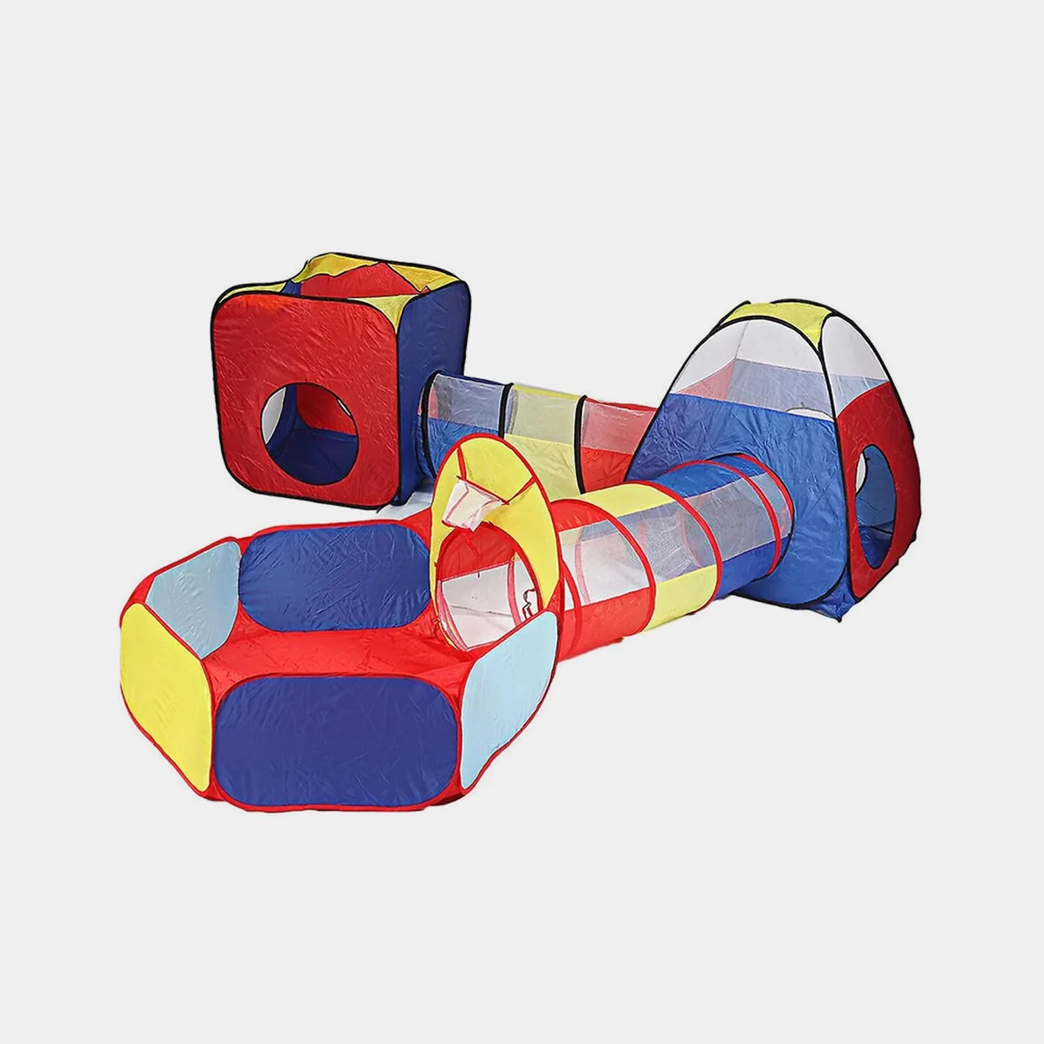 5in1 Multicolor Ball Pit Tunnel Tent House