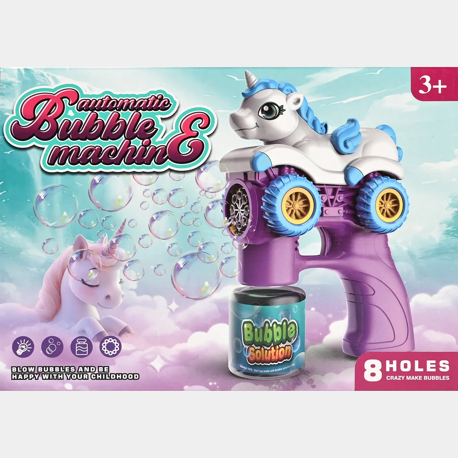 Bubble Blaster with Light for Kids - Image 7