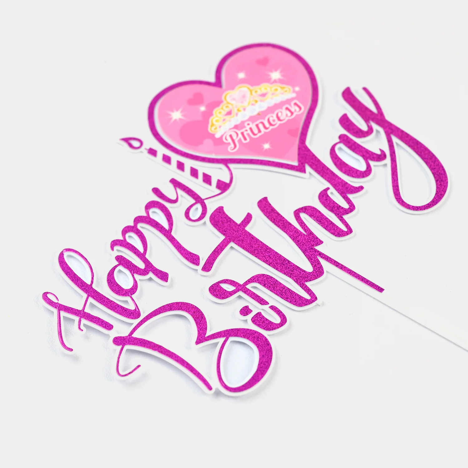 Acrylic HBD Cake Topper - Image 2