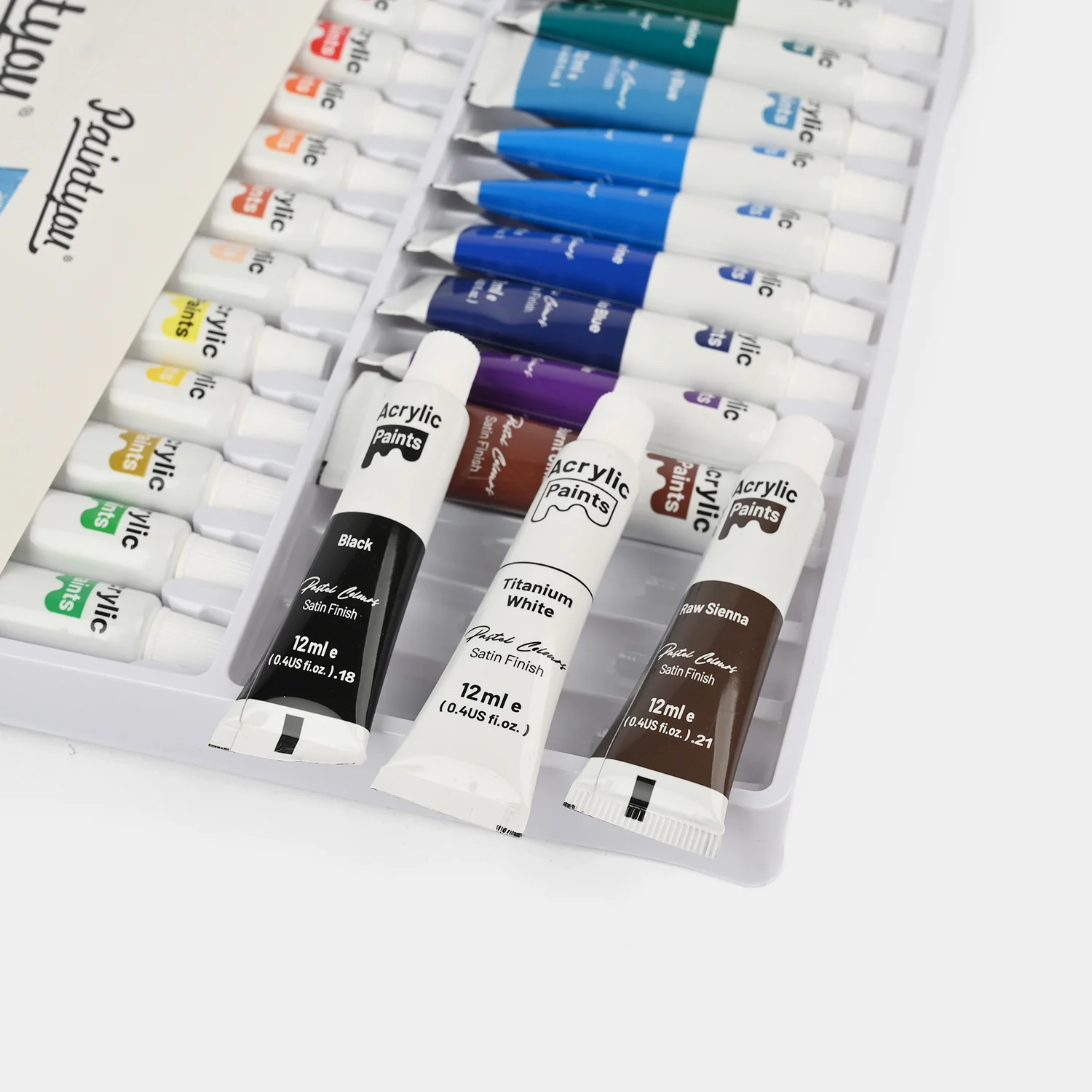 Acrylic Paint Set 24Pcs - Image 2