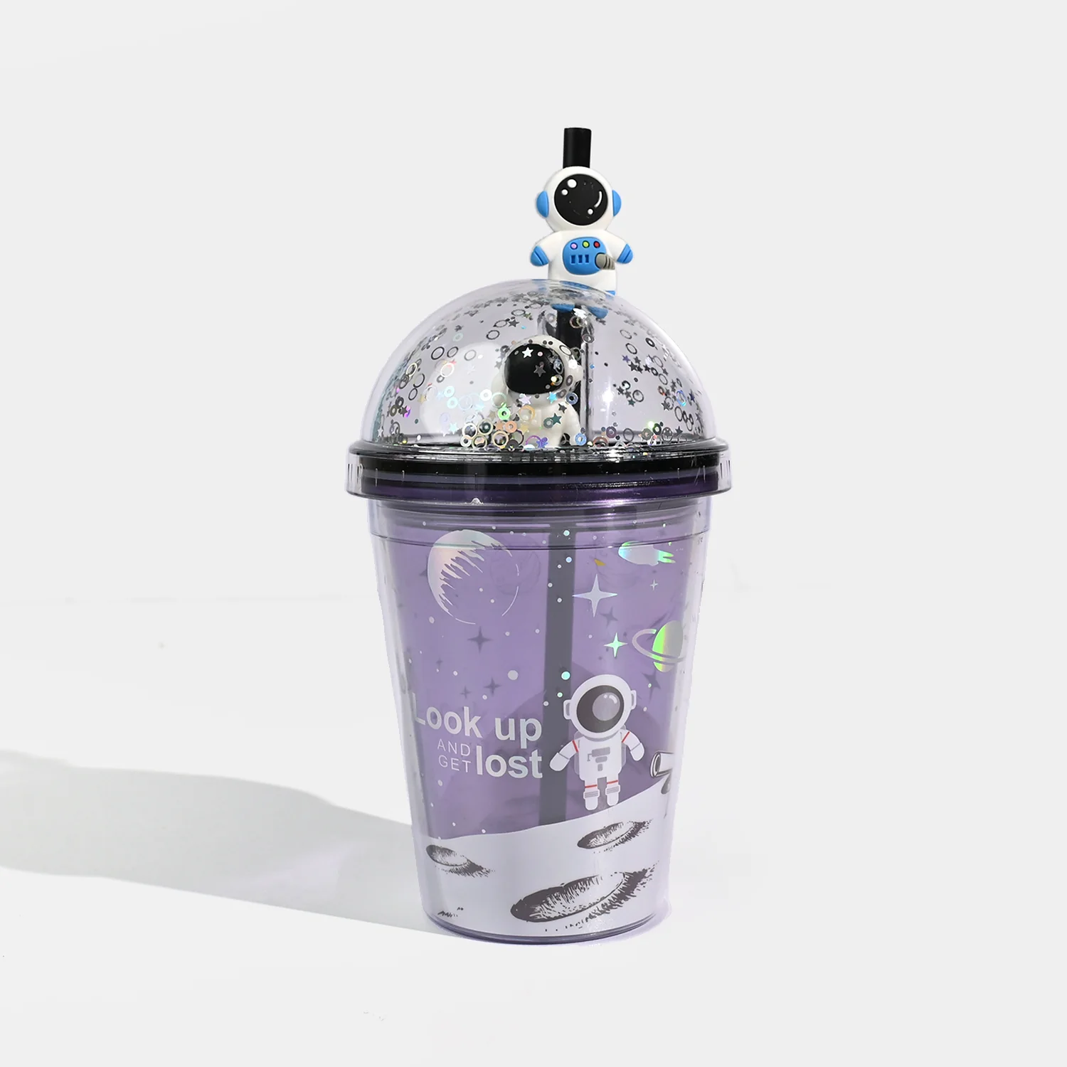 Acrylic Straw Mug/Cup | 350ML - Image 4
