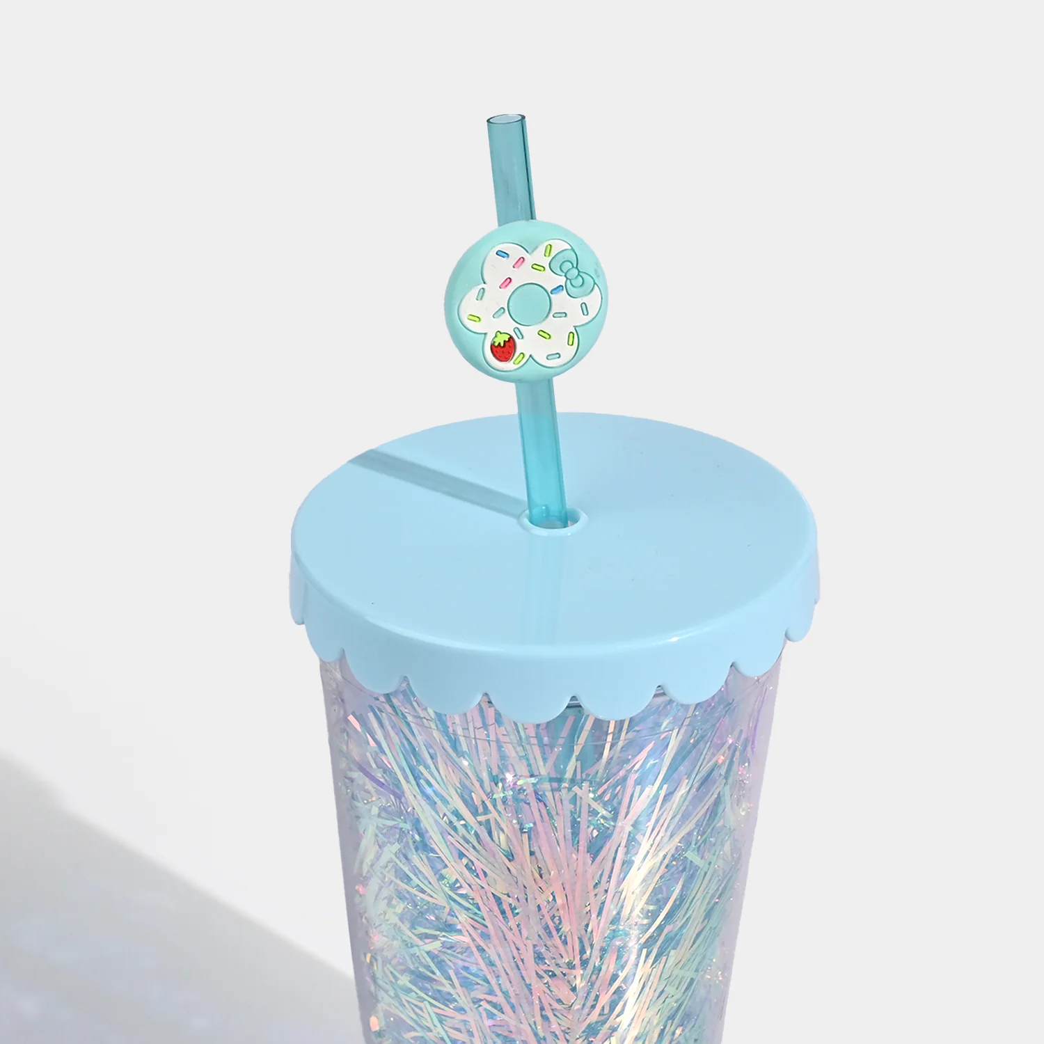 Acrylic Straw Mug/Cup | 450ML - Image 2