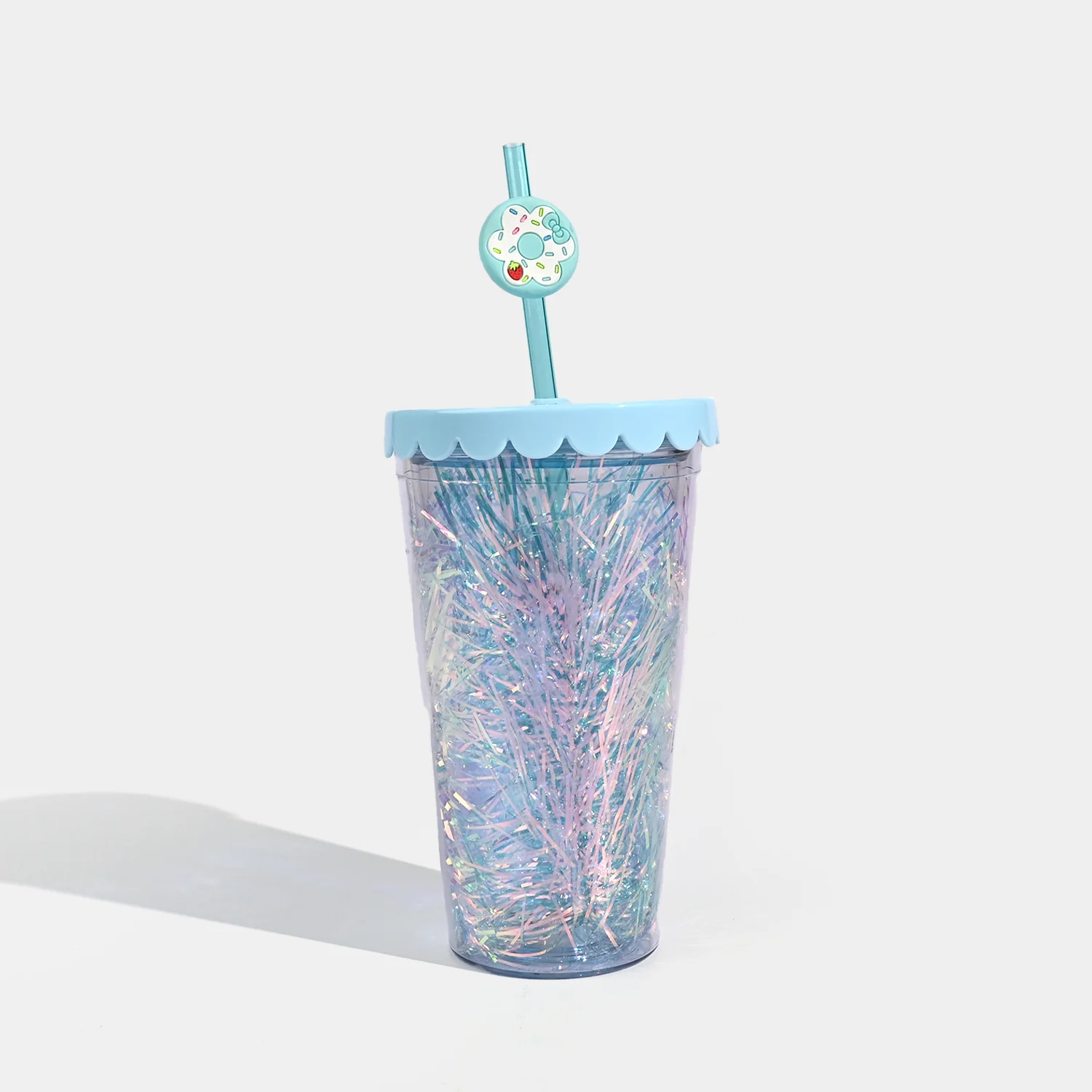 Acrylic Straw Mug/Cup | 450ML - Image 3