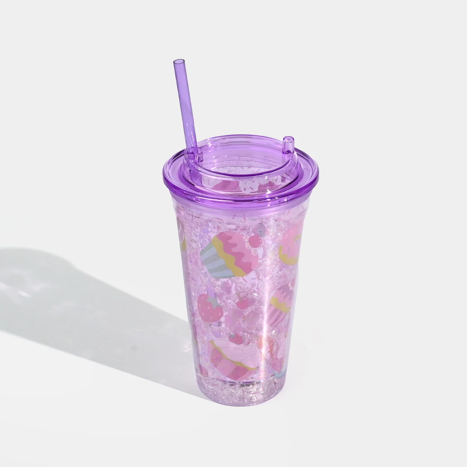 Acrylic Straw Mug/Cup | 450ML - Image 4