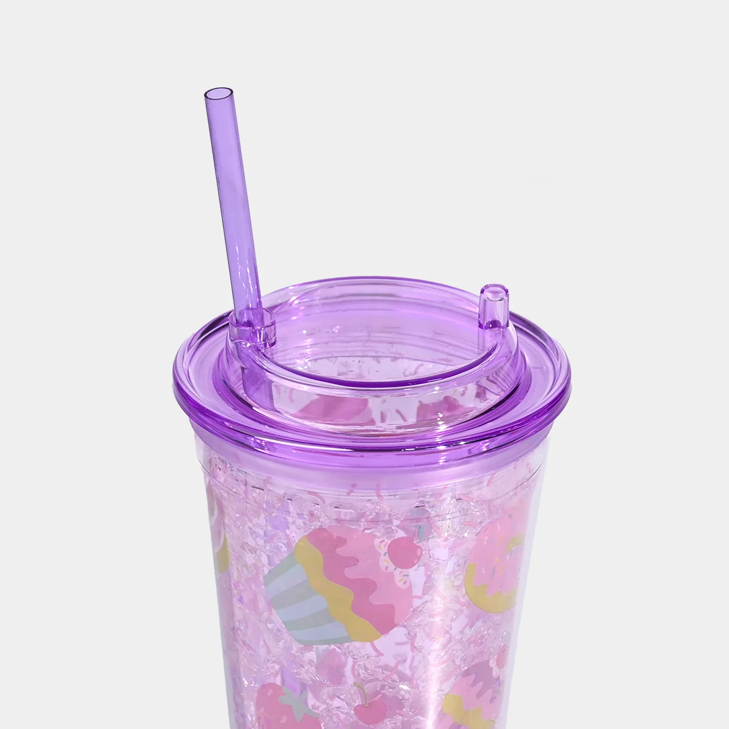 Acrylic Straw Mug/Cup | 450ML - Image 5